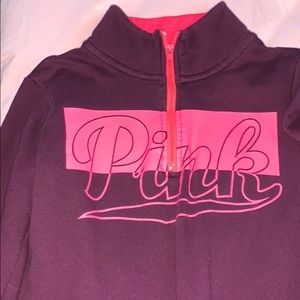 PINK quarter zip